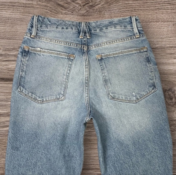 Good American Good Classic Slim Bootcut Jeans Womens Sz 26 - Picture 8 of 11